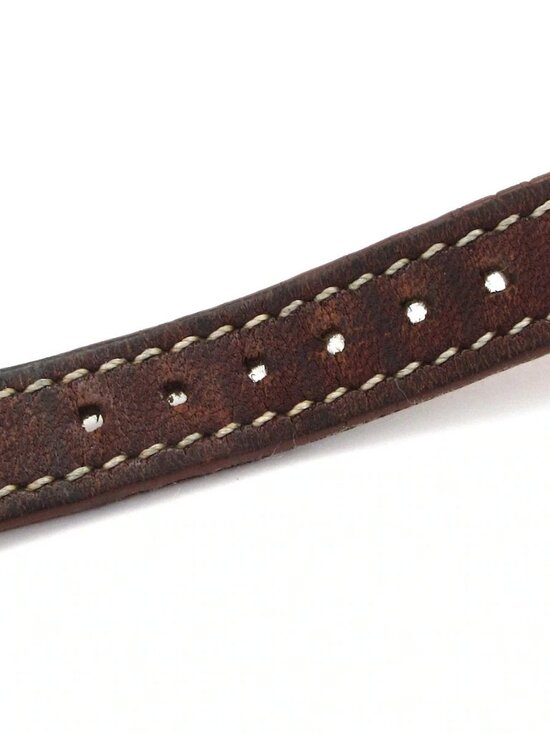 HERMES Cape Cod Double Tour CC3-210 1****** Silver Dark Brown Wrist Watch main image 7